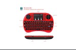 Rii i8+ 2.4GHz Wireless Keyboard w/ Mouse Touchpad [Red] - Windows / Linux | VideoGameX